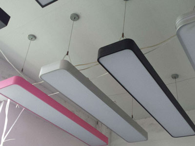 LED panel light installation