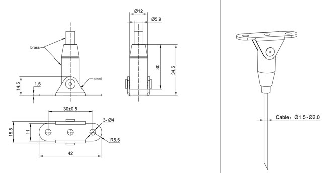 Rotational Cable Gripper