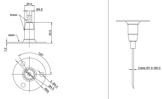 Ceiling Cable Gripper Ceiling Cable Gripper